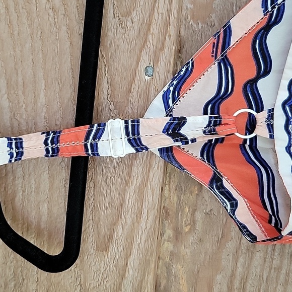 Anthropologie Lilka Size Small Orange, Blue, and White Tank Top - Picture 8 of 8